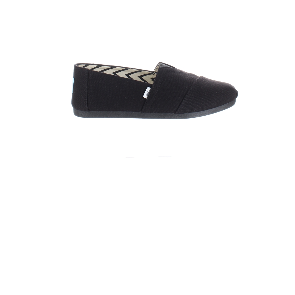TOMS Womens Black Casual Flats Size 7 Medium (B  M) (4684842)